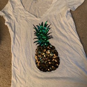 Pineapple Sequins Tee
